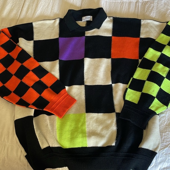 Vintage Gianni Versace Seeater. Size VI (54) (XXL) - Picture 7 of 8